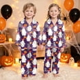 thumbnail image 2 of Leey-Word Family Matching Halloween Pajamas with Pockets for Photos and Party Perfect for Halloween Morning, A Great Holiday Gift Choice, Cozy for Relaxing at Home, 2 of 7