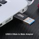 thumbnail image 3 of Adaptador extensor USB 3.0 para PC Teléfono USB A Conector convertidor F / M Ehuebsd Para estrenar, 3 of 7