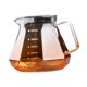 thumbnail image 3 of Cafetera de vidrio con filtro, cafetera de goteo, jarra de vidrio Naranja, 3 of 9