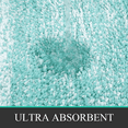 thumbnail image 7 of Ileading Traditional 5 Piece Large Size Microfiber Washable Bathroom Rug Set, 7 of 7