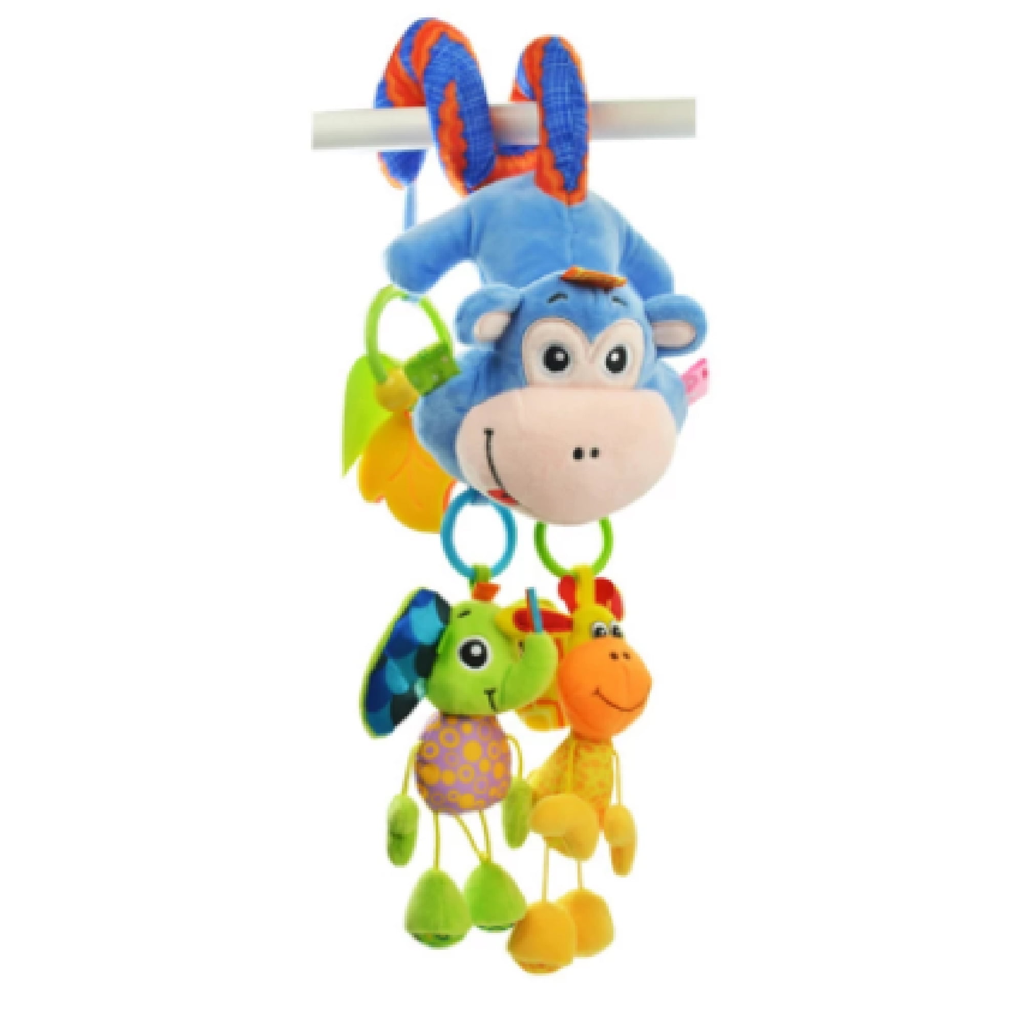 sozzy giraffe baby placate toy rattle multi-purpose pull music playtime pal 1pc 
