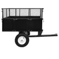 thumbnail image 4 of vidaXL Tipping Trailer for Lawn Mower 661.4 lb Load, 4 of 10