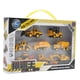 thumbnail image 2 of 8 piezas niños 1:64 excavadora de aleación juguete deslizante modelo de vehículo de construcción niños cumpleaños vacaciones regalo Inevent WJ3344-00, 2 of 7