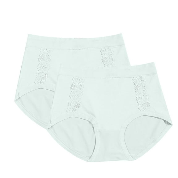 Women's Plus Size Panties High Cut Underwear Women, Women's Underwear Mid Waist Breathable Plus Size Comfortable