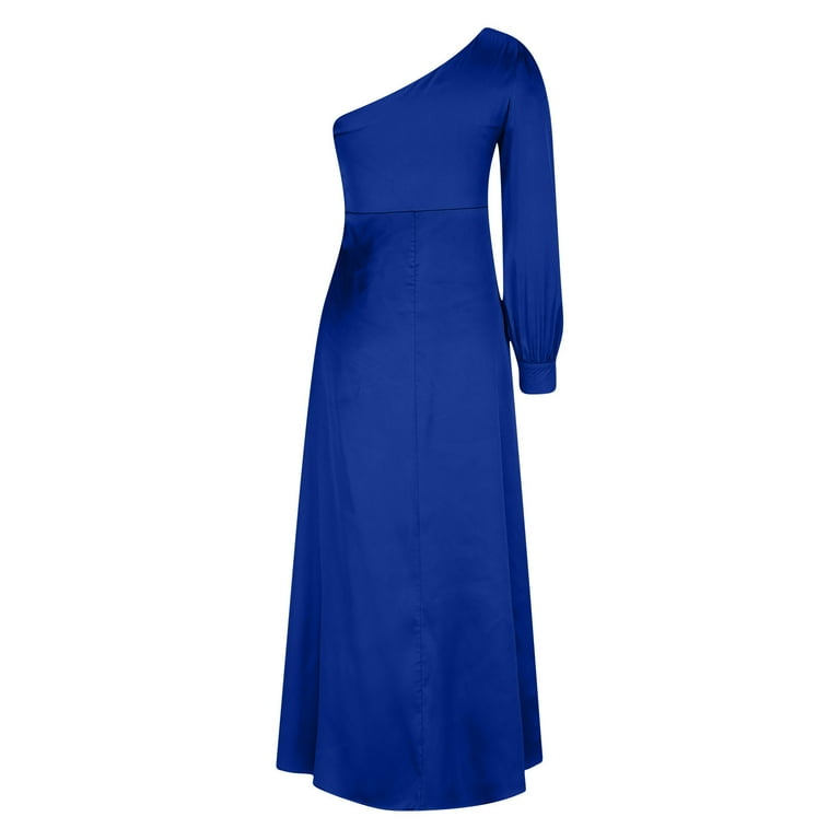 knee length dresses for ladies Women's maxi dress/asymmetrical long dress/plus size dress/casual dres –  lijingshop