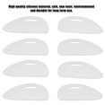 thumbnail image 2 of 8pcs Silicone Durable 4 Sizes False Eyelash Curler Curling Lifting Fake Eye Lashes Pad, 2 of 12