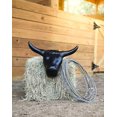 thumbnail image 3 of AJ Tack Adult 20" Horn Spread Steer Head Roping Dummy Set with Rope, 3 of 6