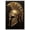 Unframe-style, variant on Gold Spartan Helmet Canvas Wall Art Ancient Greek Warrior Gladiator Poster Pictures for Living Room Bedroom Office Man Cave Decor Historical History Home Wall