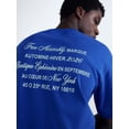 thumbnail image 4 of Free Assembly Men's NYC Front Back Graphic Cotton Tee with Short Sleeves, Sizes XS-XL, 4 of 6