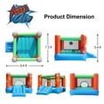 thumbnail image 2 of Action Air Inflatable Bounce House, Jumping Castle with Blower for Kids, 2 of 8