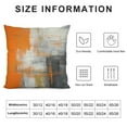 thumbnail image 5 of GOSMITH  Decorative Throw Pillow Covers Burnt Orange Cushion Cover Taupe Abstract Art Painting Pillowcase for Sofa Couch Bedroom Living Room Outdoor Home Décor, 5 of 5