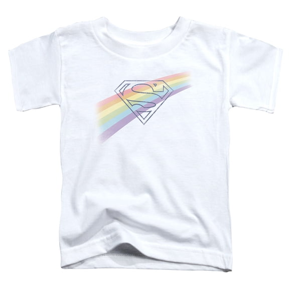 Superman - Distressed Outline - Toddler Short Sleeve Shirt - 2T