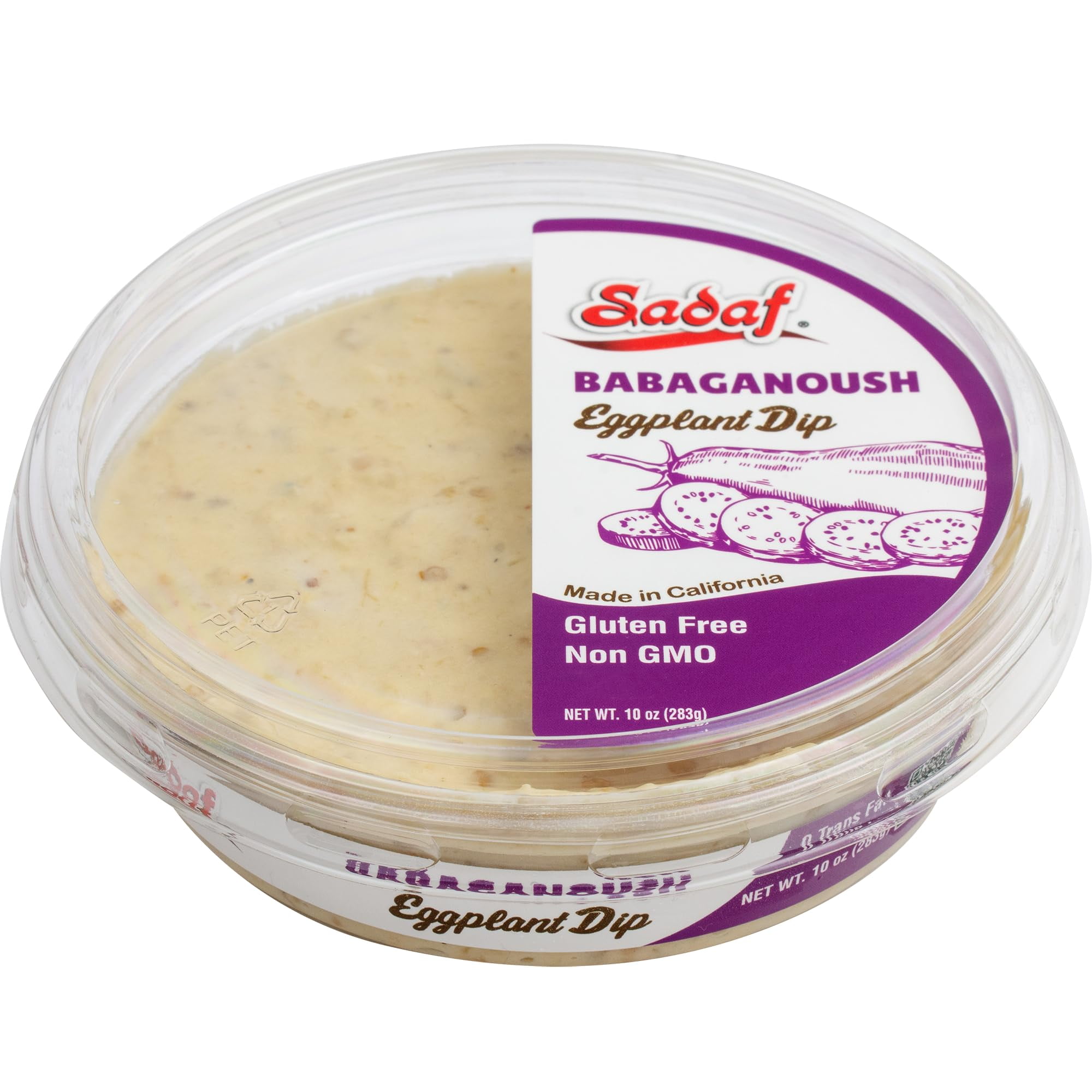 Sadaf Babaganoush - Roasted ZS23 Eggplant Dip for Cooking