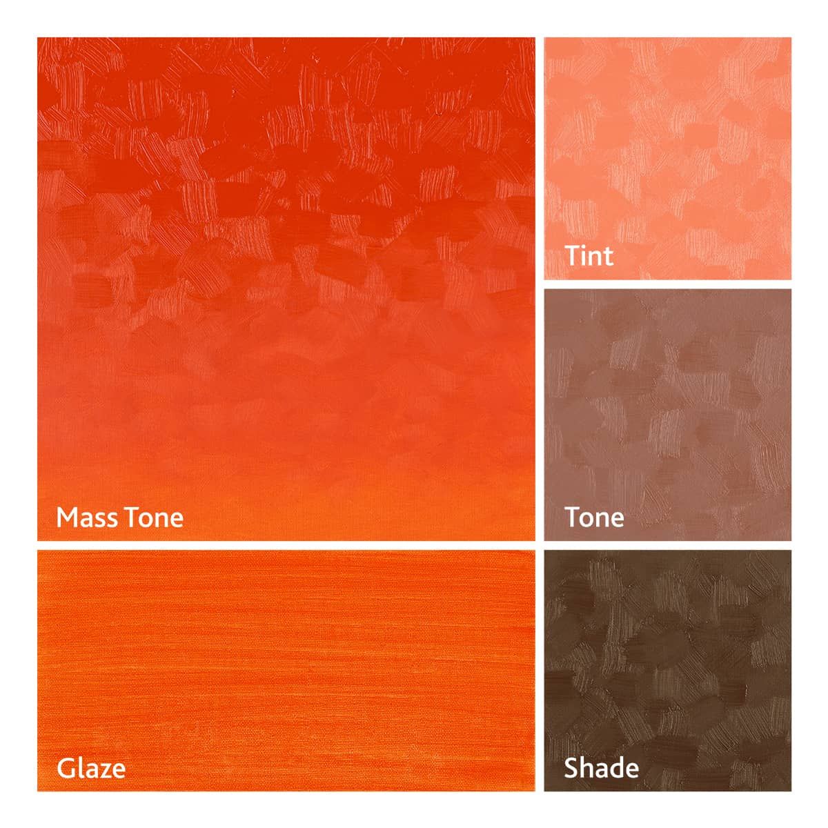 Tusc & Pine Artist Oil Paint - Permanent Orange Deep, 40 ml, Non-Yellowing, Rich & Creamy Consistency, Maximum Pigment Load, Small Batch Milled Oil Paints Made in the USA for Professional Artists