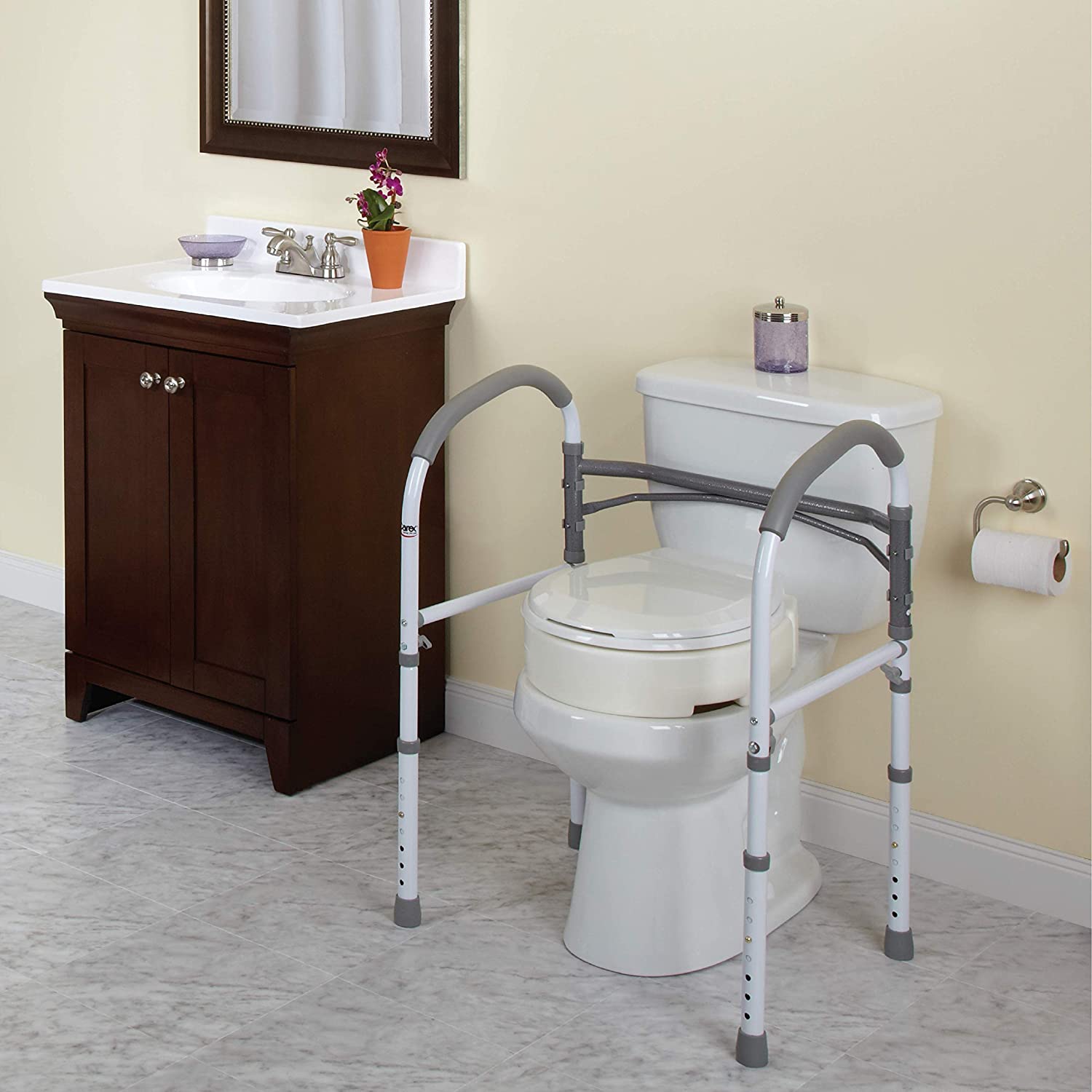 Bathroom Fixtures Medical Deluxe Bathroom Carex Toilet Safety Frame