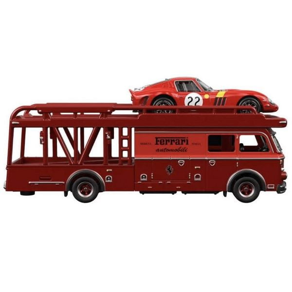 Hot Wheels Ferrari 250 GTO & Fiat 642 RN2 Bartoletti Transporter