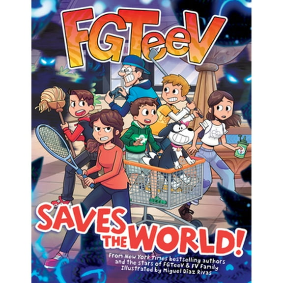 Pre-Owned FGTeeV Saves the World! (Paperback 9780063042629) by Fgteev