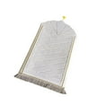 thumbnail image 1 of Portable Soft Muslim Carpet Area Rugs Eid Wedding Birthday Present Light Gray, 1 of 9