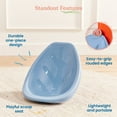 thumbnail image 4 of ECR4Kids Plastic Leaf Scoop Floor Rocker Seat, Classroom Furniture, Earthtone, 6-Piece, 4 of 9