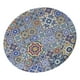 thumbnail image 4 of Mantel De Mesa Elástico Con Mantel Impermeable Diagrama floral Sunnimix Cubierta de mesa elástica redonda, 4 of 6