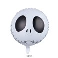 thumbnail image 4 of Globos grandes de esqueleto de hombre, decoraciones de Halloween, Globos de calavera de miedo, fiesta de Halloween, decoraciones para el hogar, 86x158cm, 4 of 4