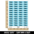 thumbnail image 2 of Show Your Thinking Thought Bubble Teacher Student School Sticker Set - Light Blue - Gloss Finish - 1.25" Mini, 2 of 7