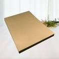 thumbnail image 2 of Kraft Letter Paper Light Brown Rectangular Vintage Writing 50 Sheets 8.3x11.4in, 2 of 8