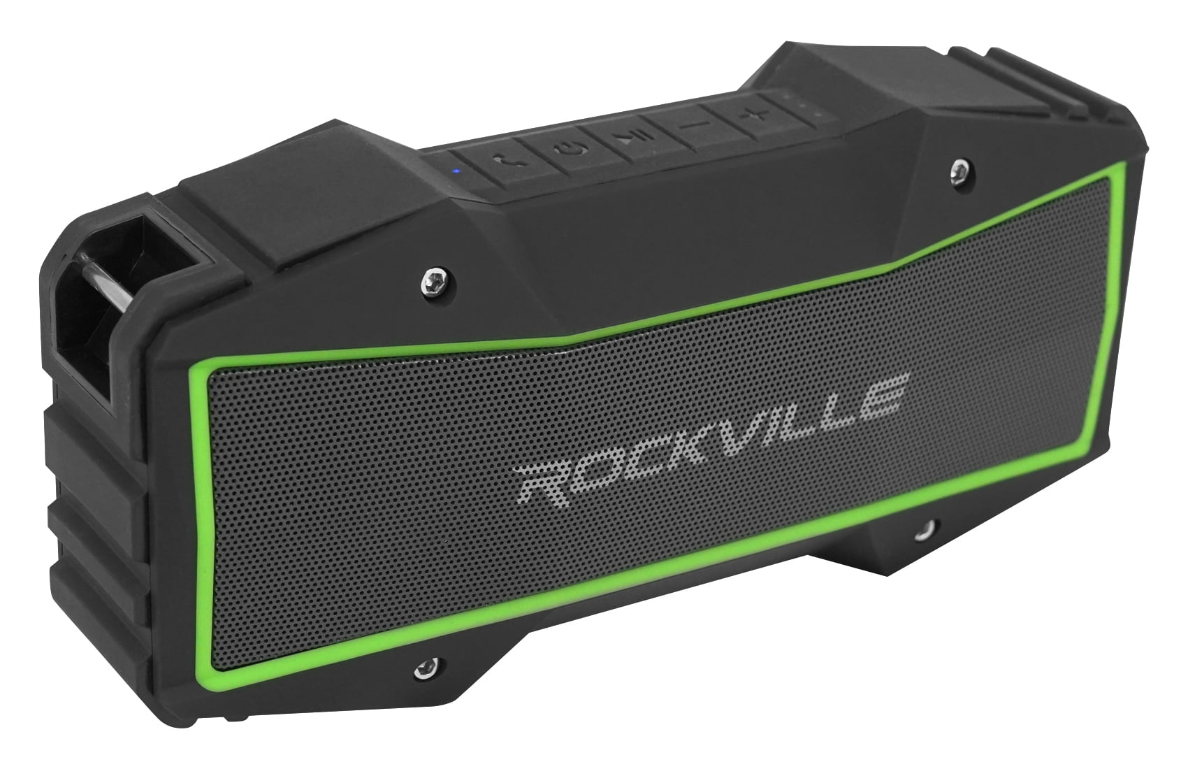 (2) Rockville ROCK EVERYWHERE Portable Bluetooth Speakers Wireless Stereo Sound