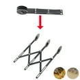 thumbnail image 4 of Amdohai Coupe-Pizza Roues 3/5/7 Diviseur de Pâte Réglable Pâte à Pizza Pain Tartes Coupeur Rond Rouleau Flexible en Acier Inoxydable Outils de Cuisine, 4 of 8