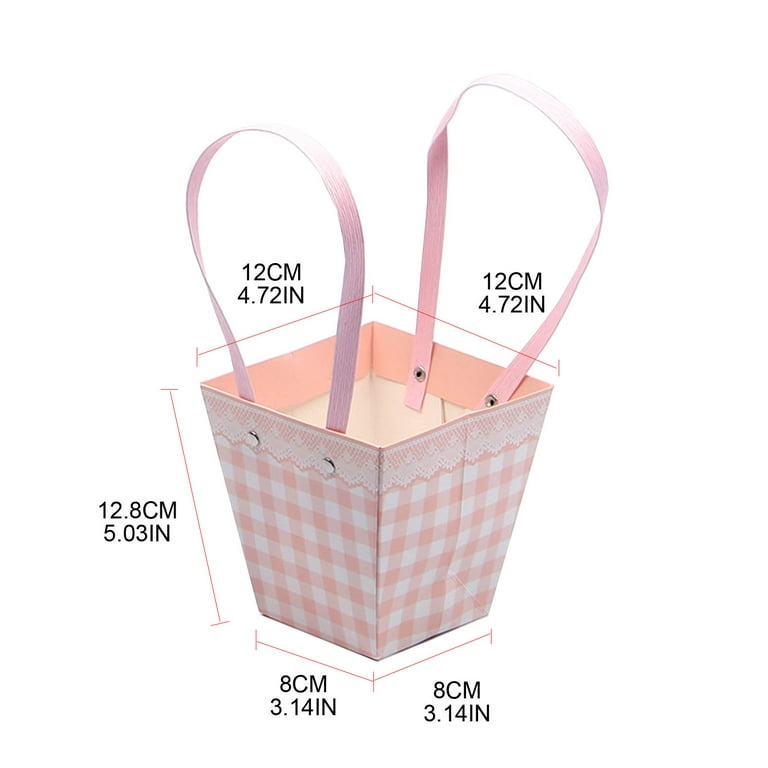 Waterproof Colorful Gift/Flower Bags with Handles, Various Colors –  Unikpackaging