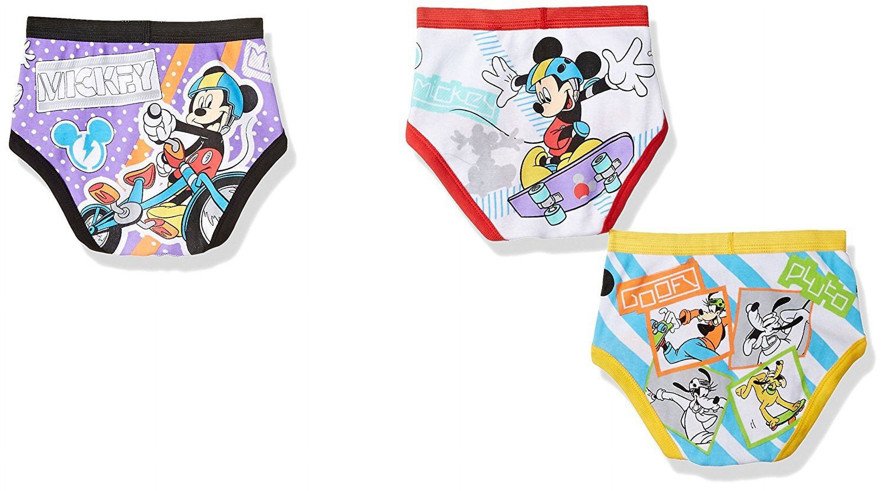 Disney Little Boys' Pixar 7-Pack Brief, Multicolor, Size 4T Underwear 