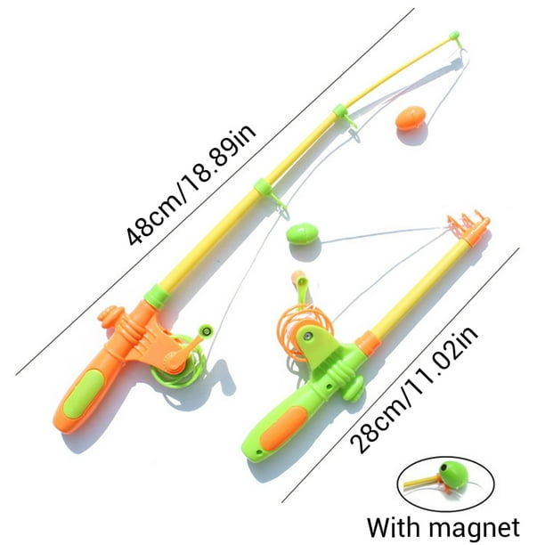 Kids Funny Magnetic Fishing Toy Magnetic Fishing Rod Toy Bath Toy