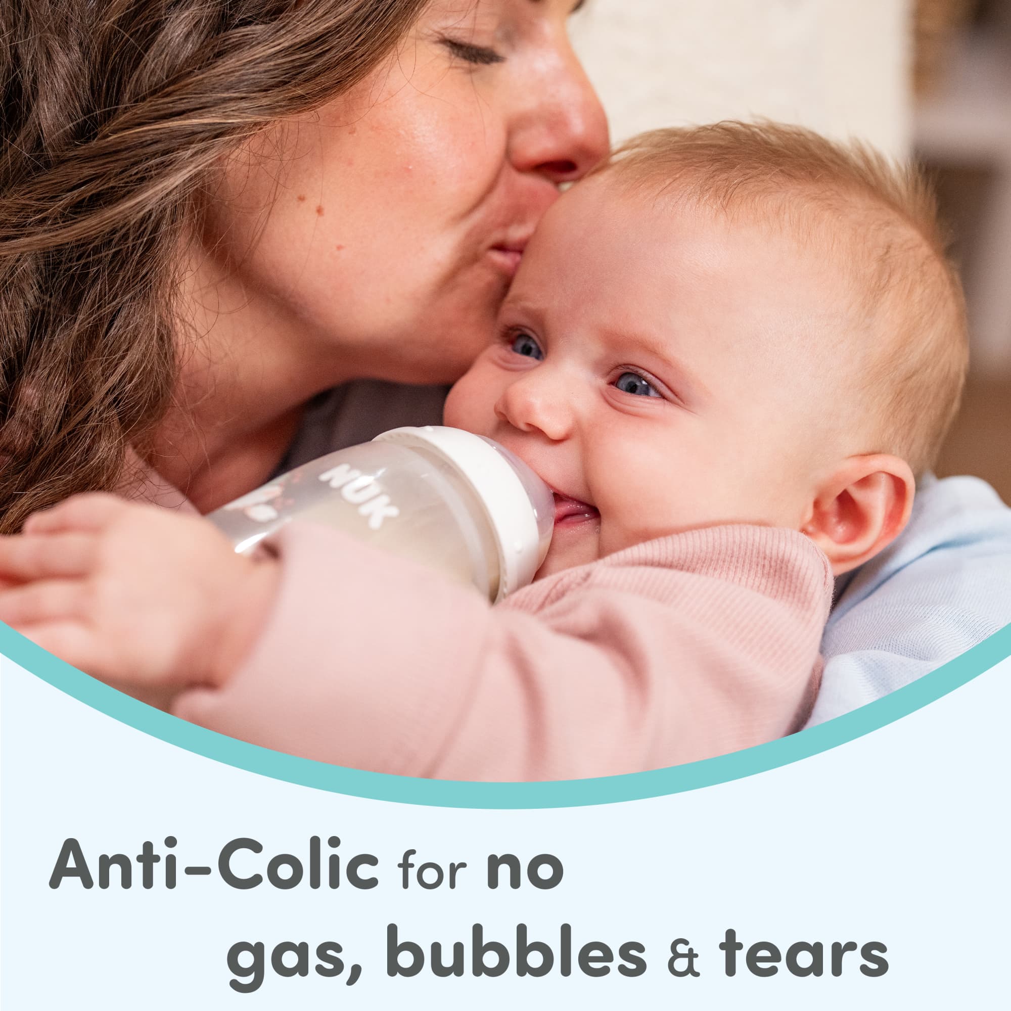 NUK First Choice Smooth Flow Anti-Colic Newborn Set photo 3