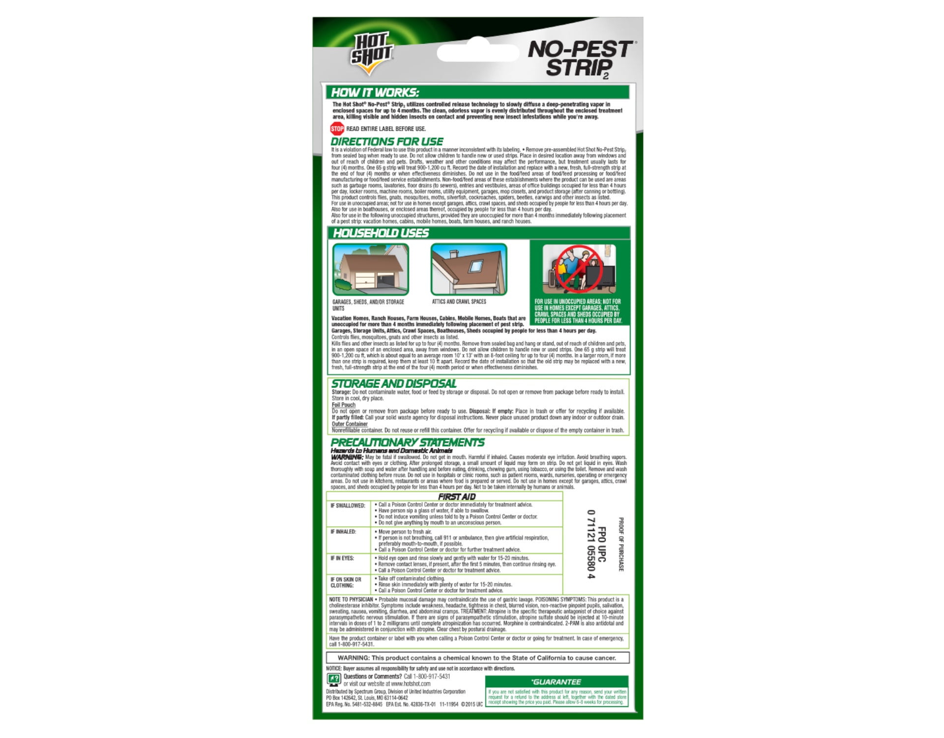 No-Pest Strip2 (Pack of 12)