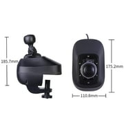 ناقل الحركة NBCP USB PC متوافق مع عجلات السباق Logitech وThrustmaster – يعمل مع G25 وG27 وG29 وT300RS/GT – أسود