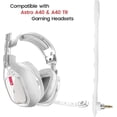 thumbnail image 2 of A40 Mic, Microphone Replacement for Astro A40 / A40 TR Gaming Headset, Compatible with Xbox One, PS5, PS4, PC, Mac, Phone, Noise Cancelling 3.5mm Whit, 2 of 4