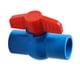 thumbnail image 4 of Válvula de bola de PVC con manija en T roja, válvula de cierre de agua, accesorio de tubería, accesorios de plomería azul 25mm, 4 of 9