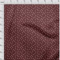 thumbnail image 3 of oneOone Cotton Cambric Maroon Fabric Florals Craft Projects Decor Fabric Printed By The Yard 42 Inch Wide, 3 of 4