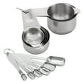 thumbnail image 1 of Herramienta de Mediciónica, Mediciónica de Herramientas de Hornado de Acero inoxidable de Taza de Alta Dureza 13 piezas/set Herramientas de pastel de restaurantes para Hornado de, 1 of 7