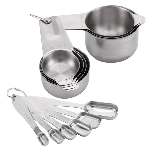 Herramienta de Mediciónica, Mediciónica de Herramientas de Hornado de Acero inoxidable de Taza de Alta Dureza 13 piezas/set Herramientas de pastel de restaurantes para Hornado de