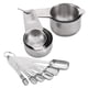 thumbnail image 1 of Herramienta de Mediciónica, Mediciónica de Herramientas de Hornado de Acero inoxidable de Taza de Alta Dureza 13 piezas/set Herramientas de pastel de restaurantes para Hornado de, 1 of 7