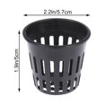 thumbnail image 4 of 40PCS Soilless Culture Planting Net Cup Hydroponic Plastic Mesh Basin Plant Container Succulent Container Cactus Flower Holder, 4 of 6