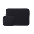 thumbnail image 1 of RAINYEAR 15.6 Inch Laptop Sleeve Protective Case Soft Carrying Zipper Bag Cover with Accessories Pouch, Compatible with 15.6" Notebook Computer Chromebook (Black), 1 of 4
