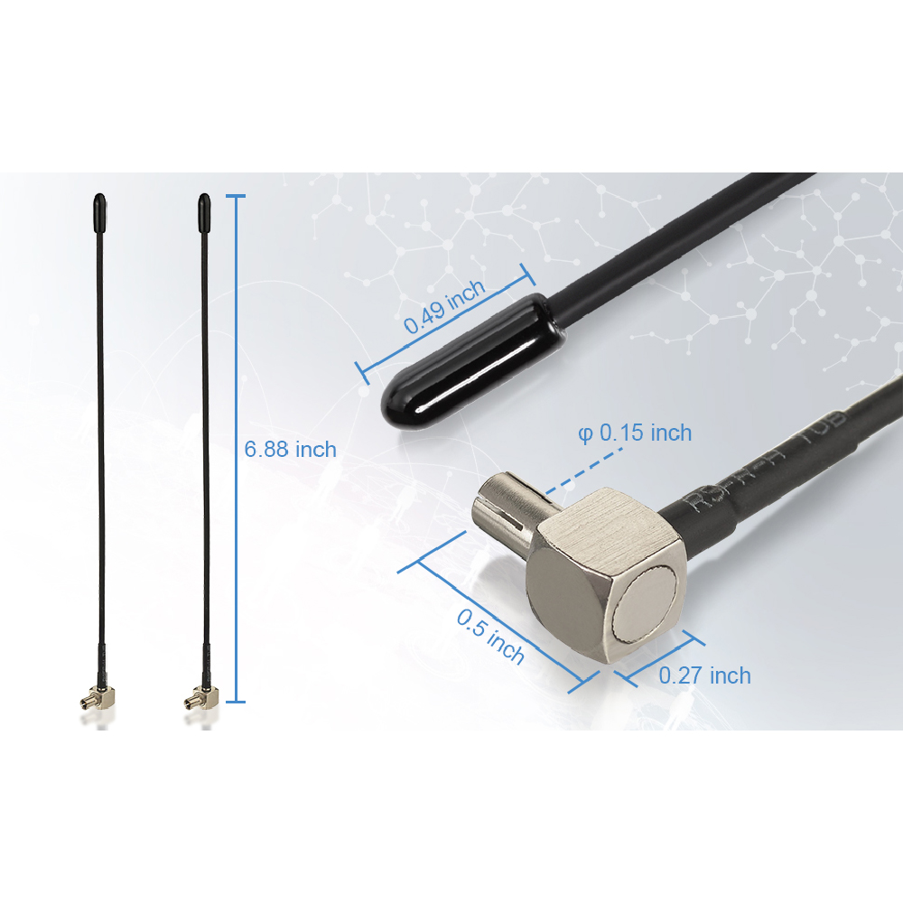 Eightwood 4G LTE Antenna Antenna, for Verizon AT&T T-Mobile Sprint MiFi Router