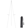 thumbnail image 1 of White Easel Stand for Display Wedding Sign & Poster-63InTall Easels for Display Holder-Collapsable Portable Poster Easel, 1 of 6