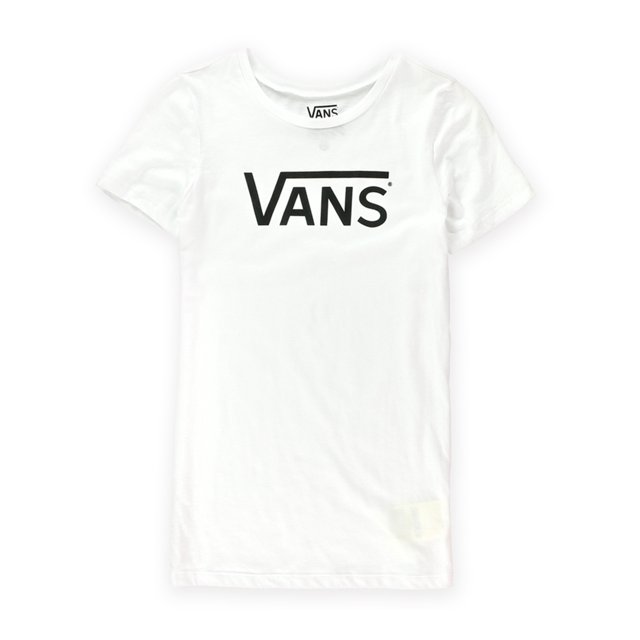 Vans Womens Allegiance II Graphic playera, blanco, XS Vans Camiseta gráfica