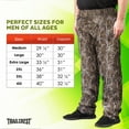 thumbnail image 4 of TrailCrest Treel Mossy Oak Men's Open Bottom Lounge Hunting Sweatpants, Bottomland Camo, Medium, 4 of 7