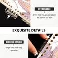 thumbnail image 4 of Wirebound Notebook Hardcover Spiral Notebooks Delicate Butterflies and Flowers, 60 Pages, 80 GSM, 5.7 x 8.3in, 4 of 7