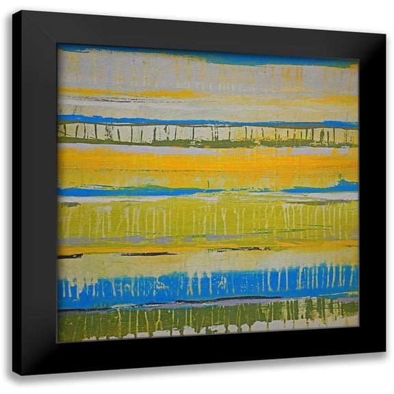West, Todd 20x20 Black Modern Framed Museum Art Print Titled - Cascade 2