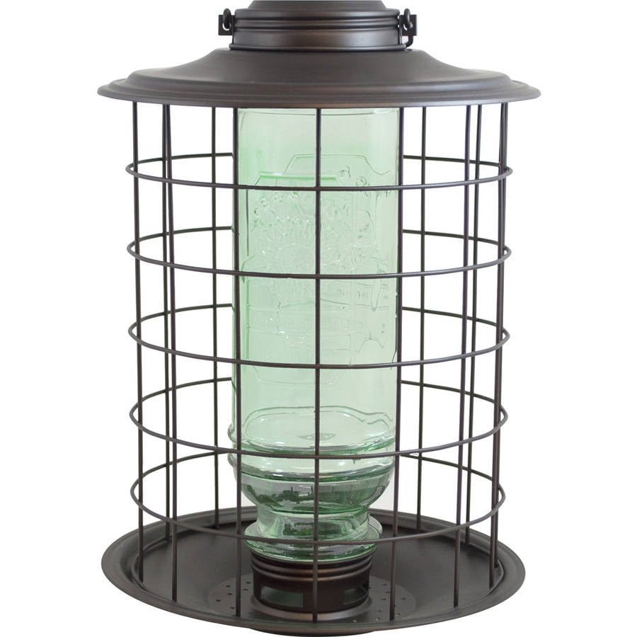 More Birds 18 1.5 Lb Burnt Penny Vintage Caged SongBirdfeeder by Classic Brands LLC